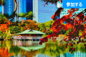 【10月特別企画】 Tokyo☆秋の庭園交流会(浜離宮恩賜庭園) ― 都内屈指の名庭園で交流を楽しもう！ ―
